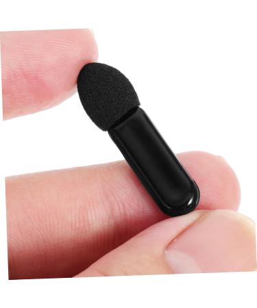 Healeved 400 Pcs Mini Eyeshadow Swab Eyelash Spoolie Eyeshadow Lip Balm Brush Black Plastic - Buy Online on GoSupps.com
