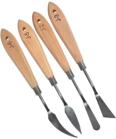 FOCCTS 13-Piece Stainless Steel Palette Knife Set for Oil and Acrylic Painting - Buy Online on GoSupps.com
