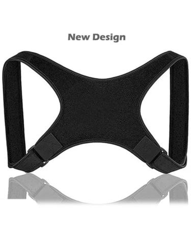 Upper Back Brace Back Straightener - Soft Breathable Upper Back Brace Back Support Shoulder Brace with Adjustable Fit for Daily Comfort - Buy Online on GoSupps.com