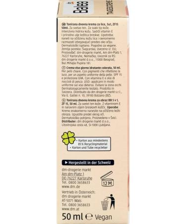 Balea Tinted day cream BB light skin tint 50 ml - Buy Online on GoSupps.com