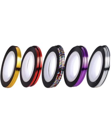 Silver Nail Striping Tape Line Sticker | Nail Art Decoration - Buy Online on GoSupps.com