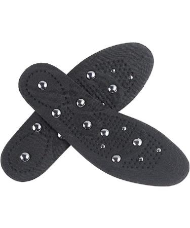Magnetic Massage Insole Therapy | Reflex Zone Acupressure Orthoses for Foot Pain & Plantar Fasciitis | Improve Blood Circulation | Sizes 41-45 (11.4 inch) - Buy Online on GoSupps.com