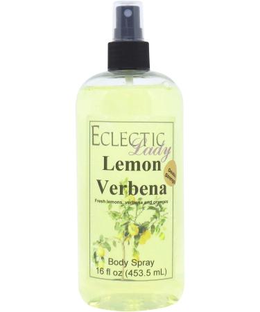 Body Spray for Women 16 Oz (Double Strength)Lemon Verbena Body Mist with Long-Lasting Fragrance Fresh Wonderful Scent for Spring & Summer Floral & Fruity Perfume for Women with Orange Daily Use Double Strength 16 Fluid Ounces