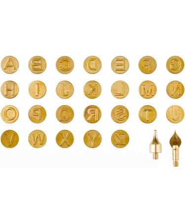 Wood Burning Alphabet Template for Embossing and Carving Crafts - Wood Burning Tips Letters - Buy Online on GoSupps.com