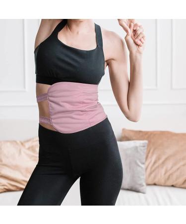 Yolispa 2 Pack Castor Oil Pack Wraps for Liver Detox - Reusable Anti-Oil Leak Waist & Neck Wraps - Rose - Buy Online on GoSupps.com