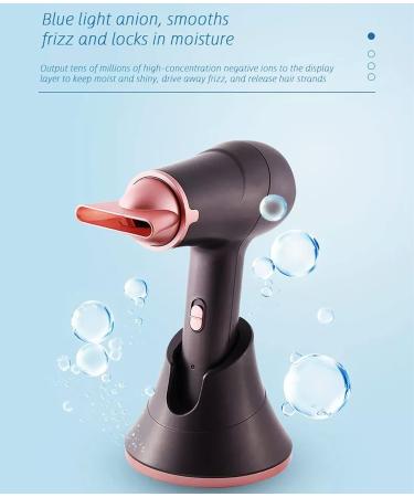 Cordless Hair Dryer Portable Rechargeable Hair Dryer Outdoor Travel Hair Dryer for Camping Beach Power Outage - Buy Online on GoSupps.com