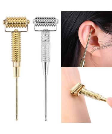 Face Massage Roller | Multifunctional Acupuncture Needle Roller for Body & Facial Massage - International Shipping Available - Buy Online on GoSupps.com
