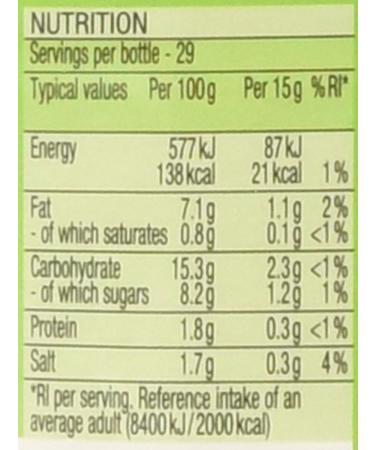 Heinz Salad Cream 70% less fat 415g - Buy Online on GoSupps.com