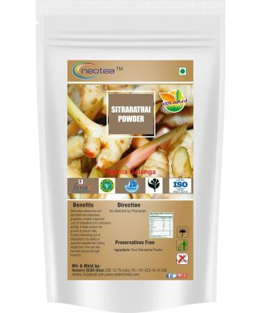 neotea Alpinia Officinarum 300 GM (10.58 OZ) | Kulanjan | Sitrarathai Powder | Greater Galangal Powder | Thai Ginger Powder | Lengkuas Powder | Chitharathai Podi | Brown