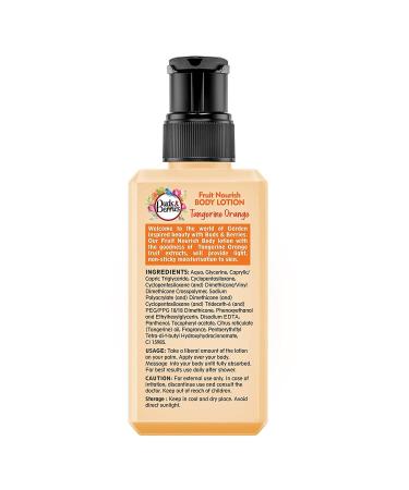 Buds & Berries Tangerine Orange Vitamin C Body Gel Lotion - Paraben-Free 240 ml | Nourishing Skin Care for Normal Skin - International Shipping Available - Buy Online on GoSupps.com