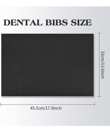 Jconly 125PCS Dental Bibs - Disposable Waterproof 3 Ply Patient Bibs for Dental Procedures - Buy Online on GoSupps.com