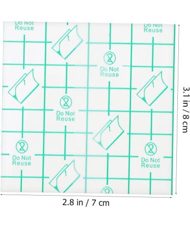 COHEALI 800 Pcs Blank Sticker Stickers Ear Muffs Sheer Nail Polish Makeup Supplies Eye Shadow - Buy Online on GoSupps.com