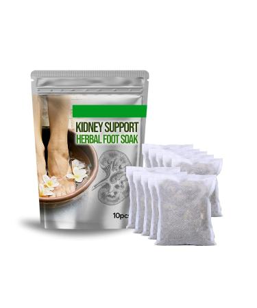 Detoxpro Kidney Support Herbal Foot Soak Set - 10pc Kidney Support Herbal Foot Soak (1bag*10pcs) - Buy Online on GoSupps.com