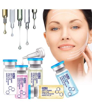 Hyaluronic Acid Serum Ampoule Set for Microneedling - 10 Vials (5ml) | Best Spa Treatment for Glowing Skin - Buy Online on GoSupps.com