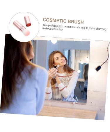 Gogogmee 1pc Blush Brush Travel Makeup Brush Blush Powder Brush Buffing Brush Portable Makeup Brush Blusher Brush Cosmetics Brush Retractable Makeup Brush Foundation Miss Aluminum Trimming - Buy Online on GoSupps.com