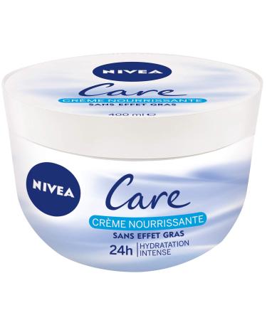Nivea Care Cream for face and body intensive nutrition 2 pieces 200 ml (pack of 2)