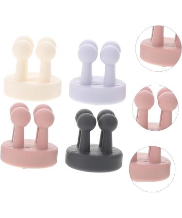 NOLITOY 4pcs Nail- Seamless Hook Towel Hook Razor Holder Bathroom Wall Hooks Hat Hooks - Buy Online on GoSupps.com