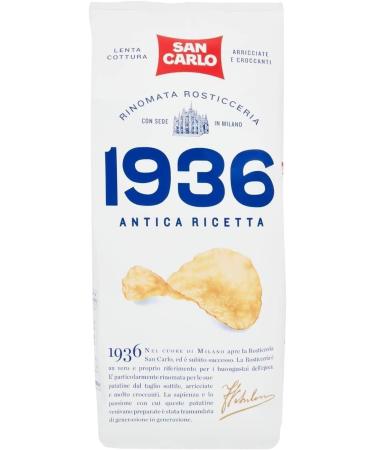  Italian Gourmet E.R. San Carlo 1936 Lot of 10 salted potato chips 150 g + Italian Gourmet Pulp 400 g - Buy Online on GoSupps.com