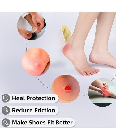 Heel Pads 3 Pair Inserts for Women Men - Protectors Grips for Shoes Boots - 3 Colors - Cushion Inserts for Loose Shoes - Foot Pads for Heels - Buy Online on GoSupps.com