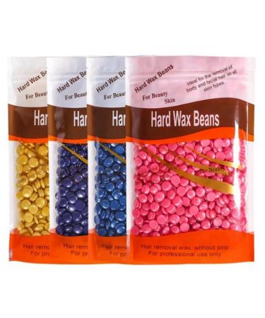 Bakemoro Wax Beans for Hair Removal - Full Body Hot Film Durable Hard Depilatory Growth Pearls for Wax Warmers - Easy Installation Style 6 - International Shipping - Buy Online on GoSupps.com