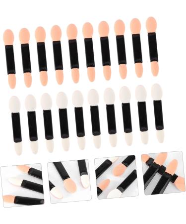 Beavorty 20pcs Makeup Professional Double- End Eyeshadow Makeup Eyeshadow Brush Set Miss M As Shown - Buy Online on GoSupps.com