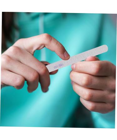 Healeved 1 Box Nail Art Box Acrylic Nail Kit De Manicura Manicure Kit Nail Files Dead Skin Nail File Buffer Manicure Accessories Clear Nail Tips Nail Brush Plastic Cosmetic Fake Nail Patch 15x6cm - Buy Online on GoSupps.com