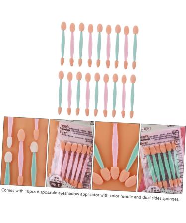 MAGICLULU 3 Sets Eye Shadow Brush Sponge Brush Eyeshadow Eye Shadow Applicator Double Head Miss Makeup Brush - Buy Online on GoSupps.com