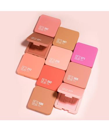 Buy 3ina Makeup Blush 348 - Light Pink Powder Blush | Easy to Blend Long-Lasting Vegan & Cruelty-Free | International Shipping Available - Buy Online on GoSupps.com