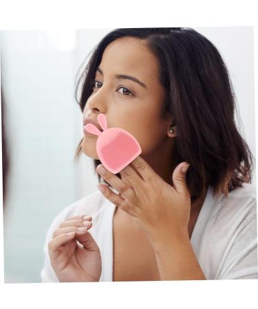minkissy 8 Pcs Rabbit Ears Facial Brush Silicone Face Scrubber for Women Facial Cleansing Pads Facial Cleansing Brush Lady Facial Brush Face Brush Pink Detergent Miss Portable Silica Gel Light Pinkx2pcs 7.5x7.5cmx2pcs - Buy Online on GoSupps.com