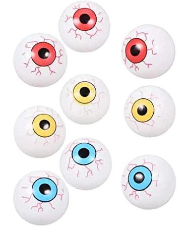 12 Plastic Eyeball Halloween Ping Pong Balls for Cat Toy or Decoration - Buy Online on GoSupps.com