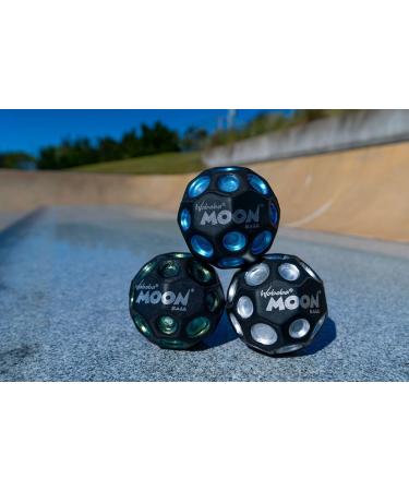 Buy Sunflex X Waboba Moon Ball - Dark Side Blue | Springball & Jumping Rubber Ball for Kids | Fun Bouncing Playball with Sound Crater International Shipping Available - Buy Online on GoSupps.com