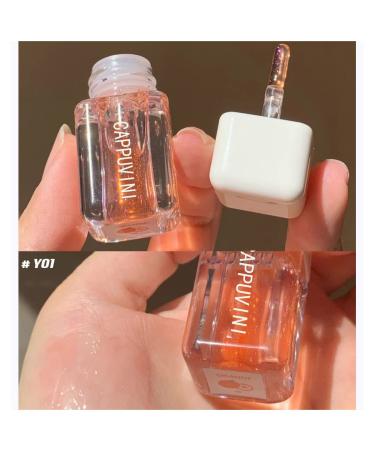 Sitovely 3 Colors Jelly Hydrating Lip Oil Set - Fruit Extract Moisturizing Lip Gloss for Nourishing Lip Care - Buy Online on GoSupps.com