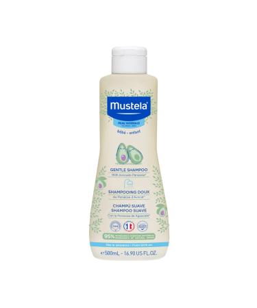 Mustela Baby Gentle Shampoo with Natural Avocado - Hair Care for Kids of all Ages & Hair Types - Tear-Free & Biodegradable Formula - Various Sizes - 1 or 2-Pack New Packaging 16.9 Fl Oz (Pack of 1)