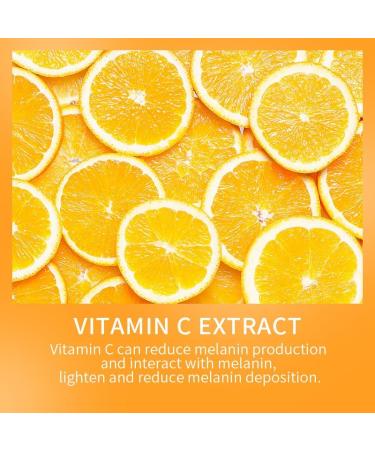 Vitamin C Facial Essence Nicotinamide Facial Skin Care and Skin Brightening Essence Have The Effects of Anti-wrinkle Dark Circles Brightening Repairing and Promoting Collagen and Firming Skin - Buy Online on GoSupps.com