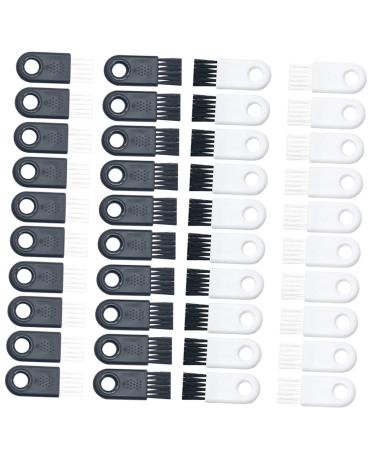 Beaupretty 120 Pcs hair clipper cleaning brush razor trimmer brush shaver brush duster gap cleaning brush razor cleaning brush keyboard cleaner brush kit blinds brush mini white beard 5x2cmx3pcs As Shownx3pcs
