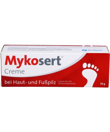 Mykosert for skin and foot fungus cream 50 grams
