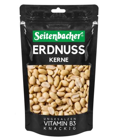 Seitenbacher Seitenbacher Peanuts | Native | No Additives | Unsalted | Roasted without Fat | (10 x 225 g)