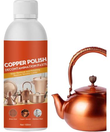 Copper Polishing Cream | Gently Copper Cleaner for Pots Rust Removal for Metal 100 Ml Cleans Without Scratching for Kitchen Accessories Jewelry Watches Instruments for Brass Littryee - Buy Online on GoSupps.com