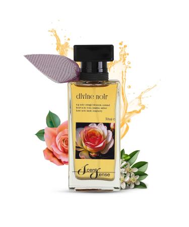 Divine Noir Perfume for women 50ML (1.7 Fl.oz) I Eau De Parfume Inspired by: MonParis CoutureYSL | Long Lasting Perfume for women I Gift forwomen I