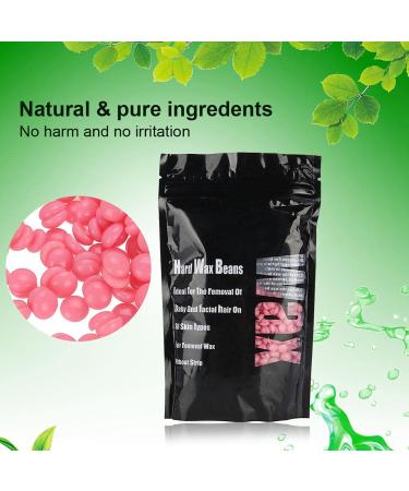 100g Hard Wax Pearls - 10 Types for Painless Hair Removal | Professional Hot Wax for Face Legs Armpits & Bikini Zone - Gentle Rose Scent - Buy Online on GoSupps.com