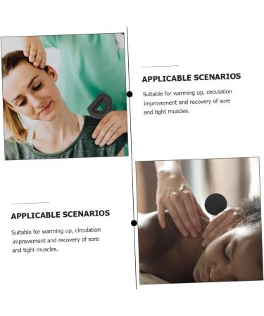 Fomiyes Head Muscle Relaxation Device Accessories | Handheld Vibration Massager for Head & Neck | 9x6x2cm Black | Shop Internationally - Buy Online on GoSupps.com