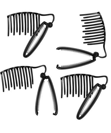 Kalsfisuia 4 Pieces French Style Hairpin Quick Braided Hairpin Insert Hair Clip Vintage Twist Styling Tools Hair Accessories