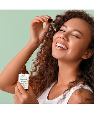 Nature's Glow Facial Oil | Anti-Aging Face Oil with Green Tea & Jojoba | Lightweight Non-Greasy | All Skin Types | 2 fl oz - Buy Online - Buy Online on GoSupps.com