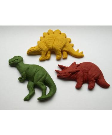Dinosaurs & Monstera Leaves Edible Fondant Cake Cupcake Toppers T-Rex Birthday Party - Buy Online on GoSupps.com
