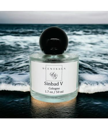 Scensaga Sinbad V Cologne for Men 1.7oz/ 50ml. Inspired by Sauvage. Scent Citrus & Woods - Buy Online on GoSupps.com