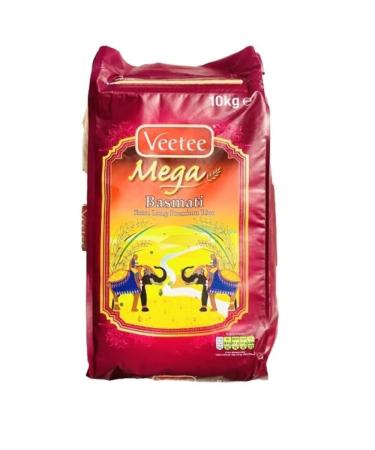 MASVeetee Mega Long Basmati Rice 10kg-Fd