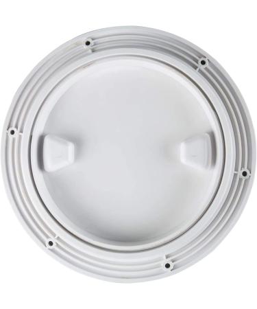 YaeMarine Marine Inspection Hatch Deck Plate Access - 2-Pack 6 Boat Deck Cover, Non-Slip RV White - Opening Dia 6 (151mm) - Buy Online on GoSupps.com