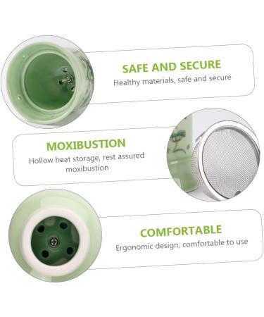 Goohochy Home Tools Moxibustion Pot Stand Set - Portable Scratch Massage Device for Effective Moxibustion Therapy - Buy Online on GoSupps.com