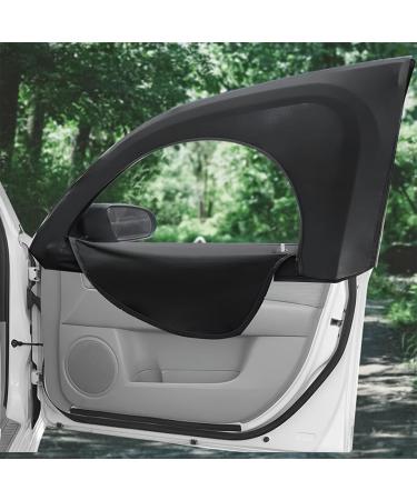 CGEAMDY 2-Part Car Window Blind - Universal Sun Protection UV Blocker with Zipper for Rear & Side Windows (52x60cm) - Buy Online on GoSupps.com
