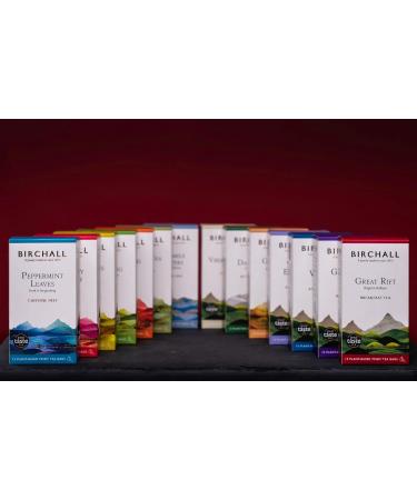 Birchall Tea - English Breakfast Tea - 6 Boxes Of 25 Enveloped Plant-Based Tea Bags - Bold and Bracing English Breakfast Tea Bags - Robust Flavorful And Perfectly Balanced to Start Your Day - Buy Online on GoSupps.com